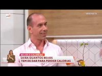 Alexandre Fernandes no Você na TV: Sabe quantas calorias perde a dar beijos?